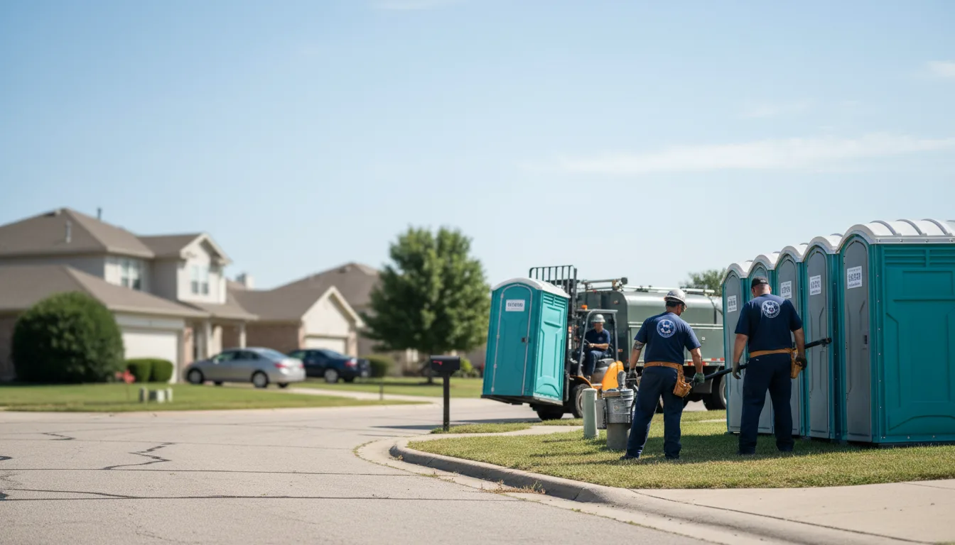 Porta Potty Rental in Serena, IL near me